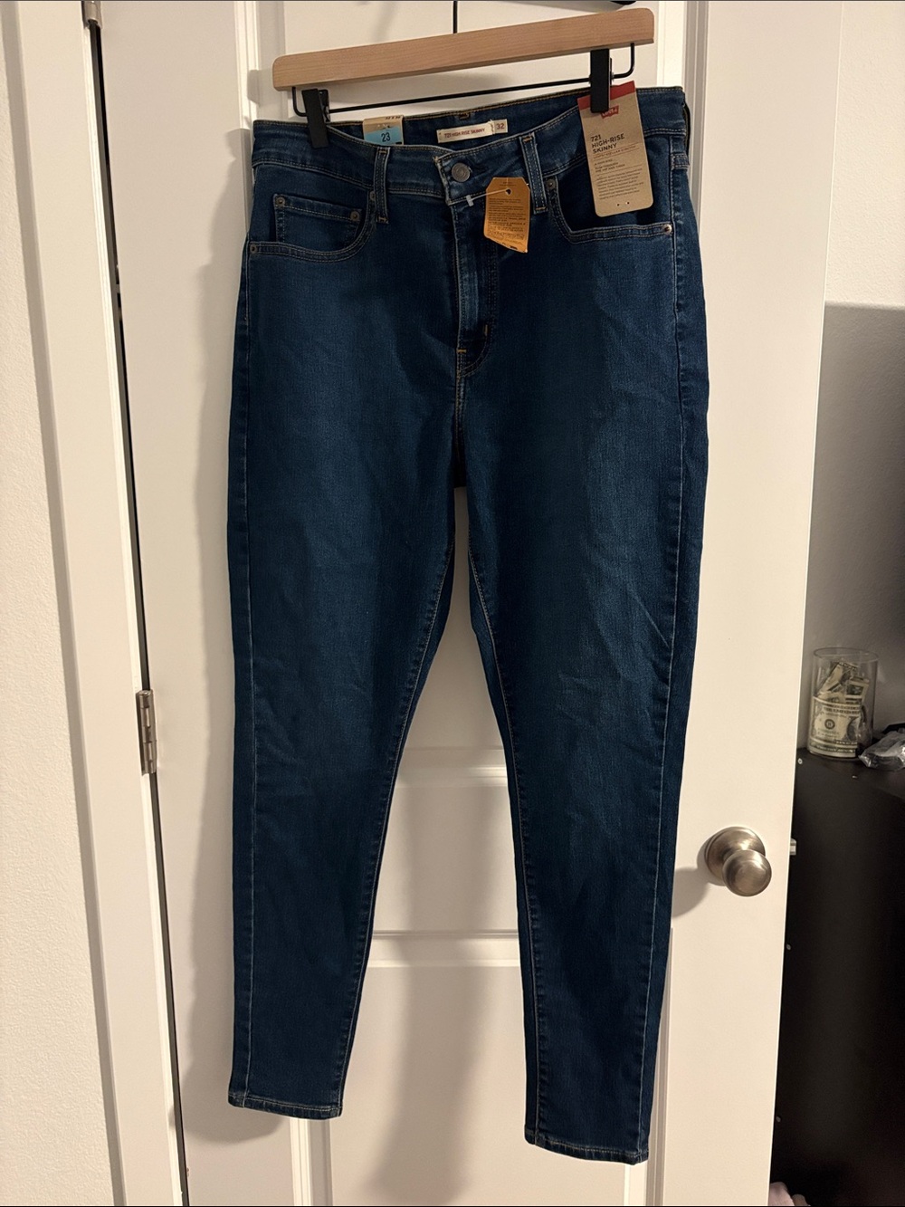 Levi's Dark Indigo Women's High-Rise Skinny Jeans